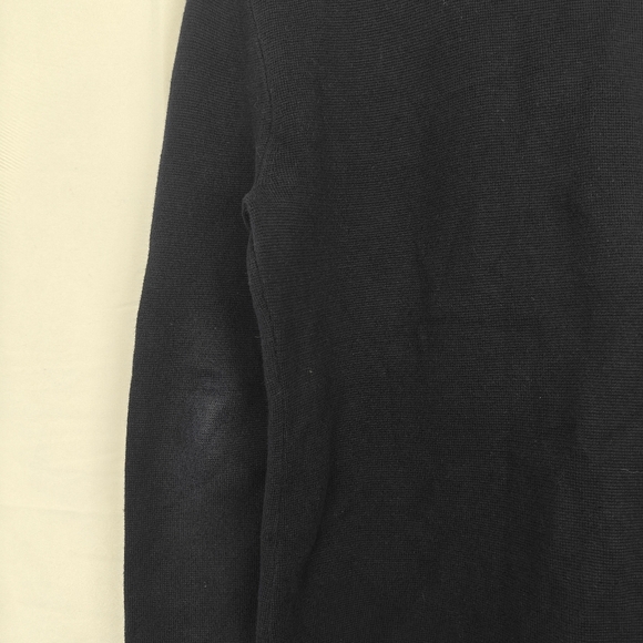 J. Crew Sweater Button Up Blazer In Navy Blue Cotton Size XS Women's - Picture 8 of 9